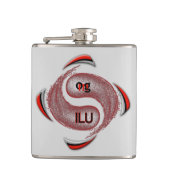 Oogje! Heupfles (Voorkant)