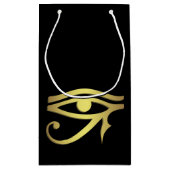 Oogje hoornvlies zwart Egyptisch symbool Klein Cadeauzakje (Achterkant)