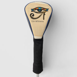 Oogje van Horus op papyrus, Egyptische hiërogliefe Golfheadcover