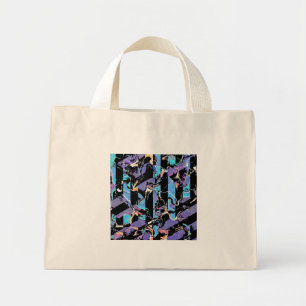 Oogklever boodschappentas mini tote bag