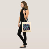 Oogklever boodschappentas tote bag (Voorkant (model))