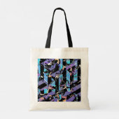 Oogklever boodschappentas tote bag (Achterkant)