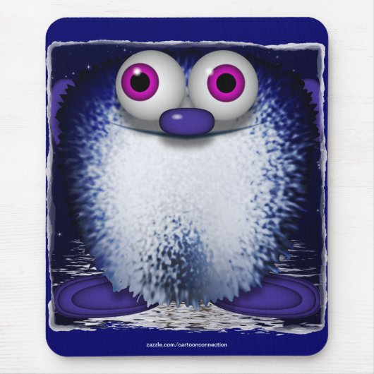 Oogle the Cute Wuzzy Butt at Night Kinder Mousepad Muismat (Voorkant)
