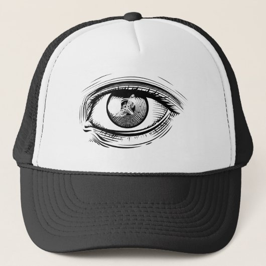 ooglibel trucker pet (Voorkant)