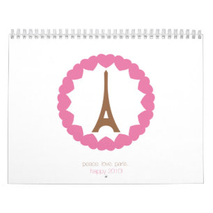 oogliefde parijs. 2010. kalender