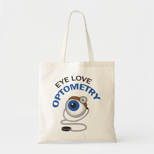 Oogliefdesoptometrie Tote Bag (Voorkant)