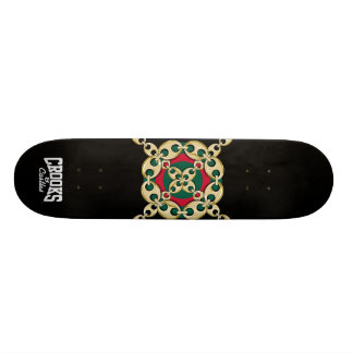 Ooglink Kroaten en Castles Bulls Eye Link (zwart) Skateboard