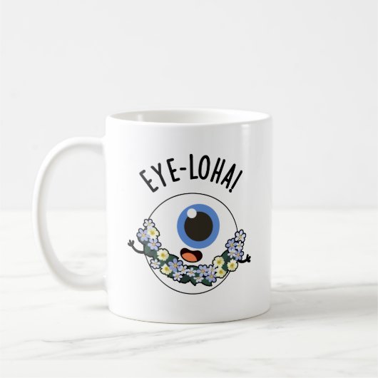 Oogloha Funny Eye Pun Koffiemok (Links)