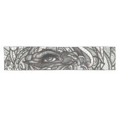 Oogogen Zie je zwart-wit oog Korte Tafelloper (Horizontaal)