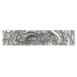 Oogogen Zie je zwart-wit oog Korte Tafelloper