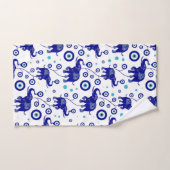 Oogoog Elephant Good Luck amulet patroon Bad Handdoek (Handdoek)