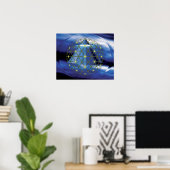 Oogoog van Rycactyn Poster (Thuiskantoor)