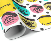 Oogpatroon Cadeaupapier (Rol Hoek)