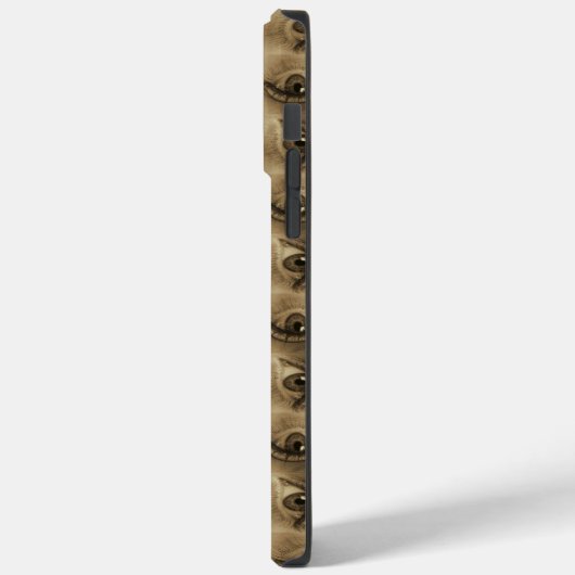 Oogpatroon Case-Mate iPhone Case (Achterkant / Links)