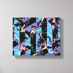 Oogpijn canvas afdruk