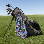 Oogpijn  golfhanddoek (Groen)