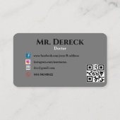 Oogspecialist Visitekaartje (Achterkant)