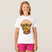 Oogst Banner Meisjes T-shirt (Voorkant volledig)