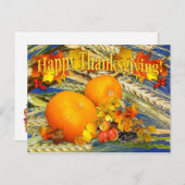 Oogst Bedankt ~ Briefkaart (Voorkant / Achterkant)