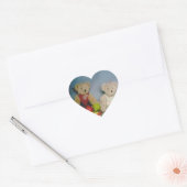 Oogst Beren Hart Sticker (Envelop)