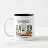 Oogst Blessing Tweekleurige Koffiemok (Links)