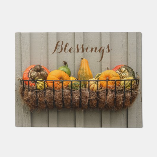 Oogst Blessings Doormat Deurmat (Voorkant)