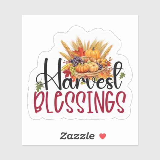 Oogst Blessings Sticker (Vel)