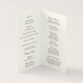 Oogst Bloemen Mini Bruiloft Programma (Binnen)