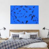 Oogst. Canvas Afdruk (Insitu (Slaapkamer))