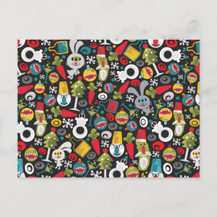 Oogst en gelukkig nieuwjaar briefkaart