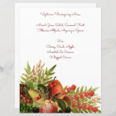 Oogst Fruits op papier (Voorkant / Achterkant)