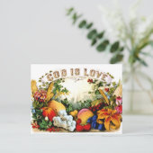  Oogst God is Love 1874 Briefkaart (Staand voorkant)