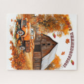 Oogst Haul: de pompoen vrachtwagen puzzel (Horizontaal)