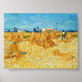 Oogst in de Provence door Van Gogh Poster