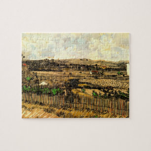 Oogst in Provence Montmajour door Vincent van Gogh Legpuzzel