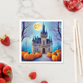 Oogst Moon Pumpkin Castle Paper Servet