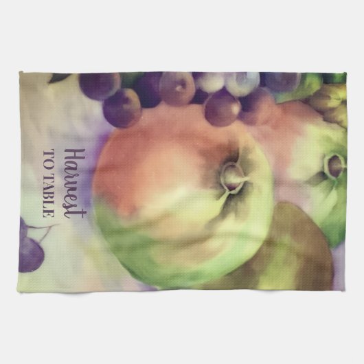 Oogst naar tafel - Orchard Fruit Theedoek (Horizontaal)