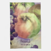 Oogst naar tafel - Orchard Fruit Theedoek (Verticaal)