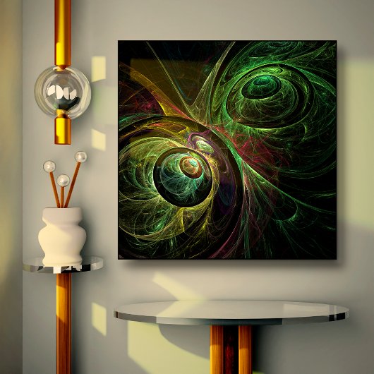 Oogst om Abstracte kunst te oogsten Afdrukken van