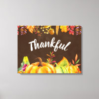 Oogst pompoenen en herfst verlaten grens Thankful