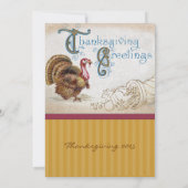  oogst Thanksgiving Invitaties in het binnenste Kaart (Achterkant)