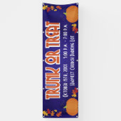 Oogst Trunk of Treat Banner (Verticaal)