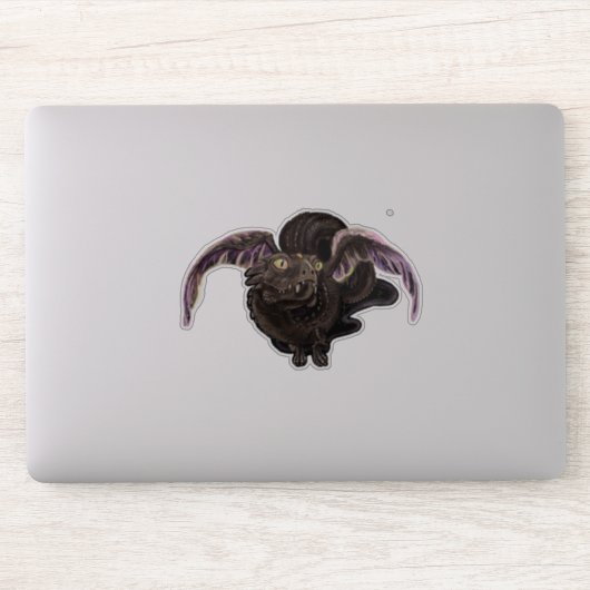 Oogst van de draak van het Storm Sticker (Computer)