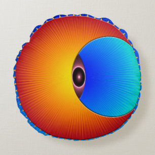 Oogst van de Zonnepijp Rond Kussen