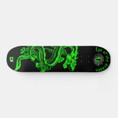 Oogst van het merk Dragon Green en Black Dd Skateboard (Horizontaal)