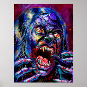 Oogst van Horror V1-poster Poster