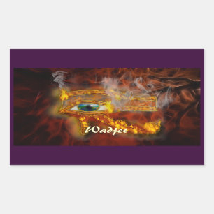 Oogst van Horus Wadjet Egyptian Art Stickers