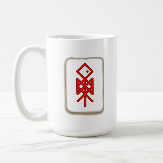 Oogst van Odin Viking Bindrune 15 oz. Mok (Links)