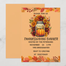 OOGST ZEGENING POTTEN THANKSGIVING UITNODIGINGSKAA