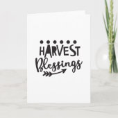 Oogst Zegeningen Kaart (Voorkant)